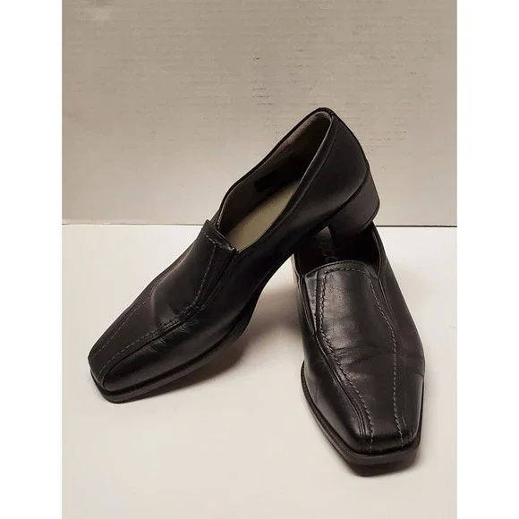 Ecco Womens Loafer Pump Navy Blue Size 7.5 - Picture 3 of 6